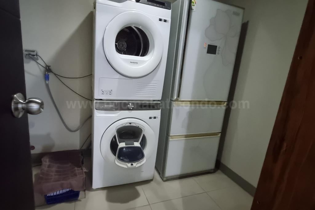 Utility room of 3-bedroom condo unit at Uptown Parksuites tower 2
