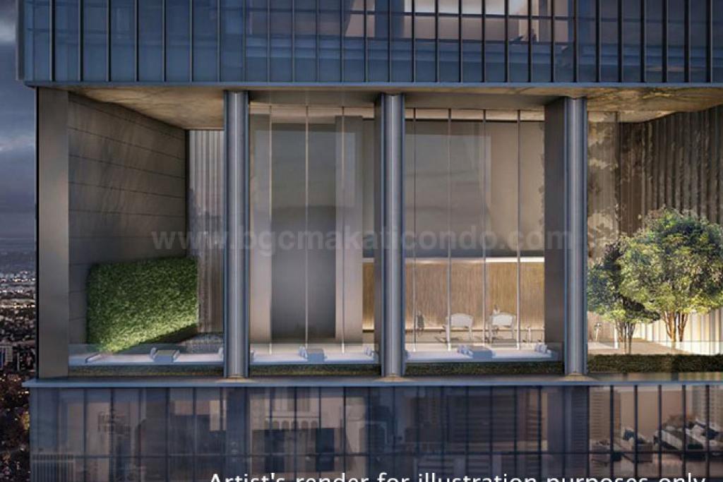 Sky terrace of Park Central Towers North tower