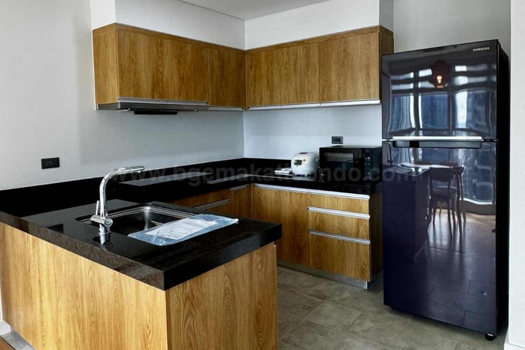 Kitchen area of 2-bedroom condo unit at The Seasons Residences