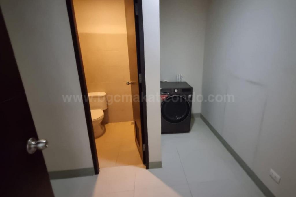 Utility area of 2-bedroom condo unit at Uptown Parksuites tower 2