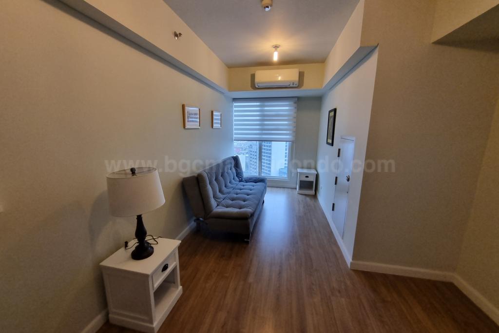 Bedroom 1 of 2-bedroom condominium unit at Kroma Tower