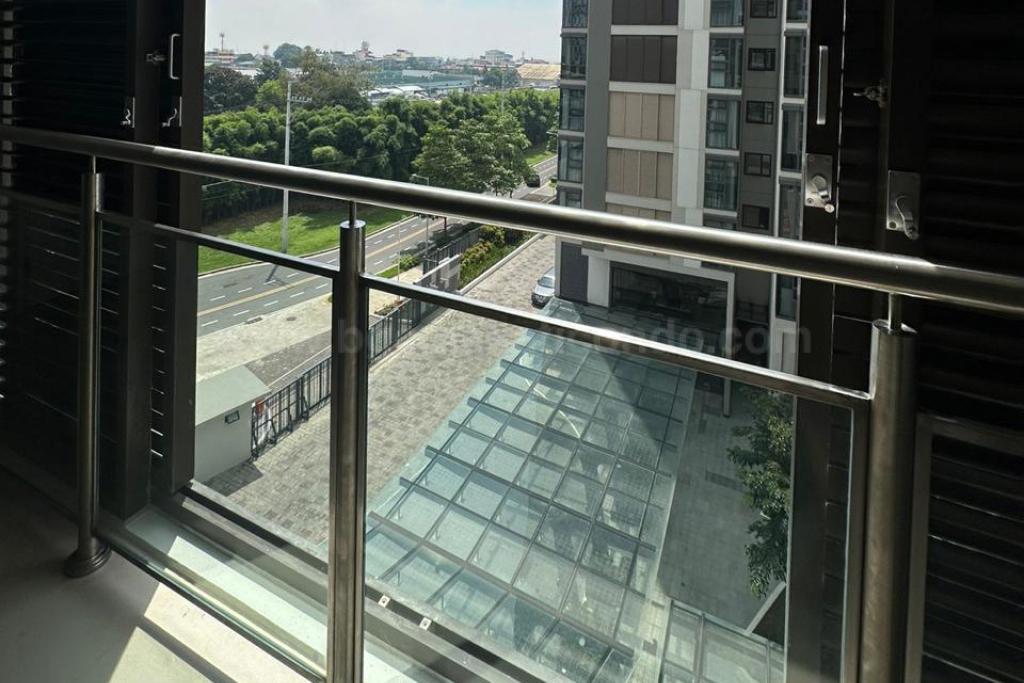 View from balcony of 2-bedroom condo unit at Arbor Lanes Jade