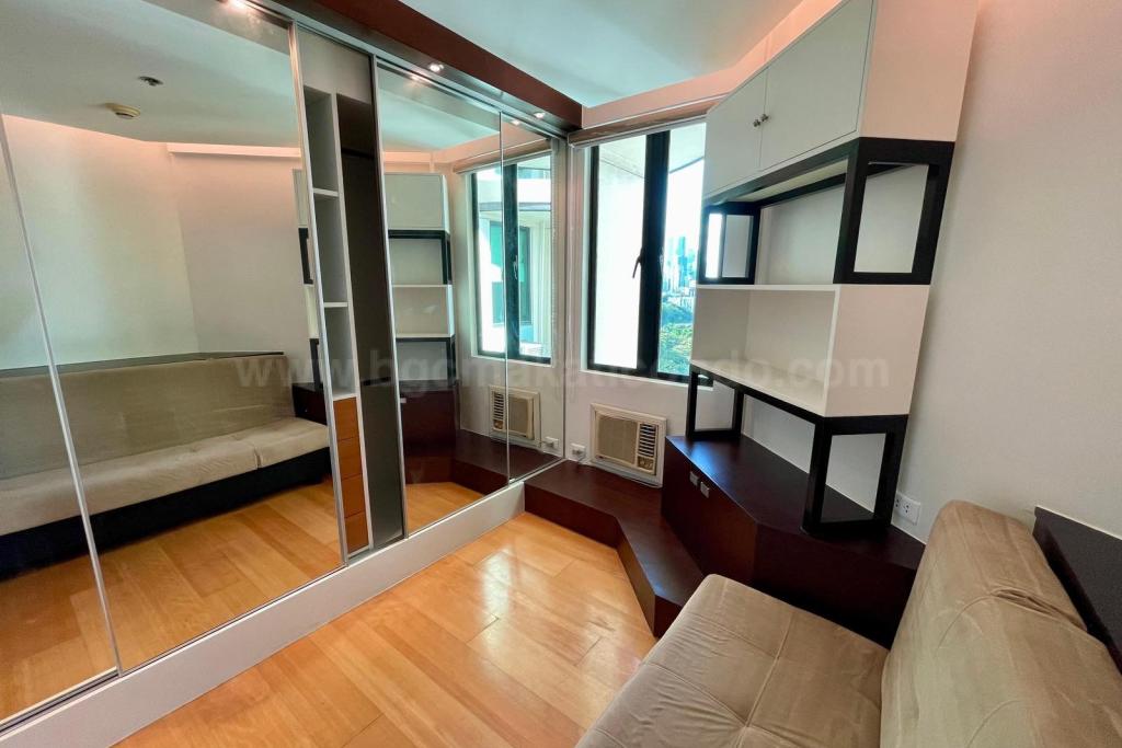 Den of 2-bedroom condo unit at Bonifacio Ridge