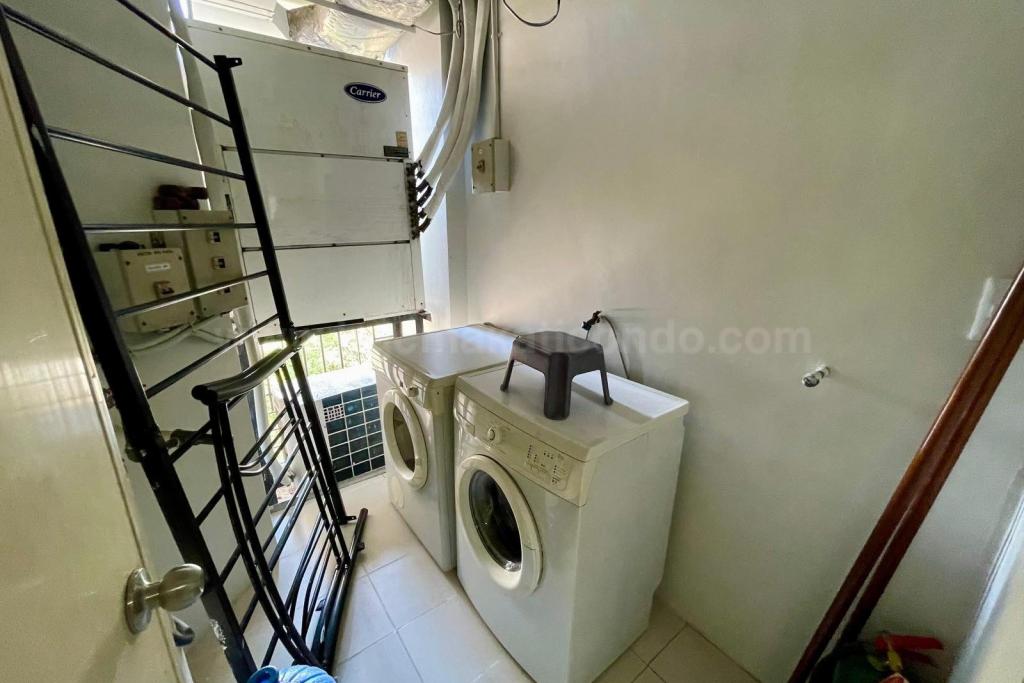 Laundry room of 2-bedroom condo unit at Bonifacio Ridge