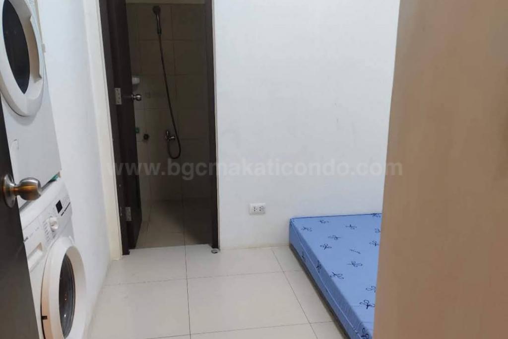 Utility room of 2-bedroom condo unit at Uptown Ritz Residences