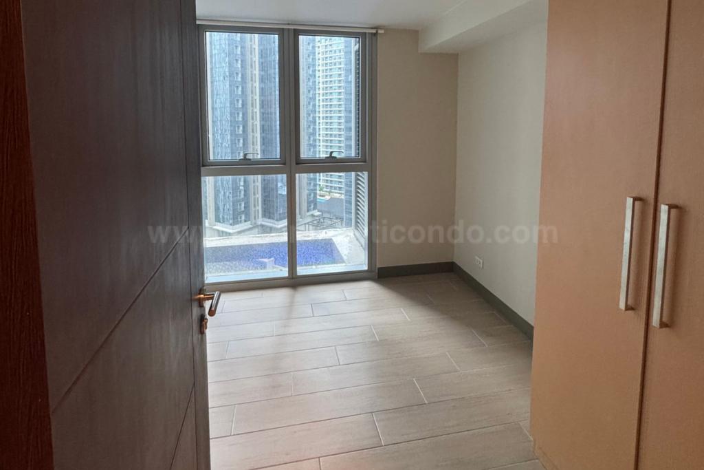 Bedroom 2 of 2-bedroom condo unit at Uptown Parksuites tower 2
