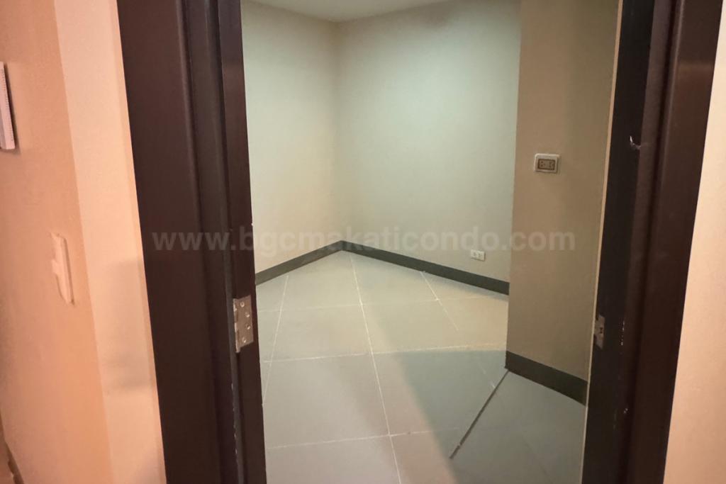 Utility room of 2-bedroom condo unit at Uptown Parksuites tower 2