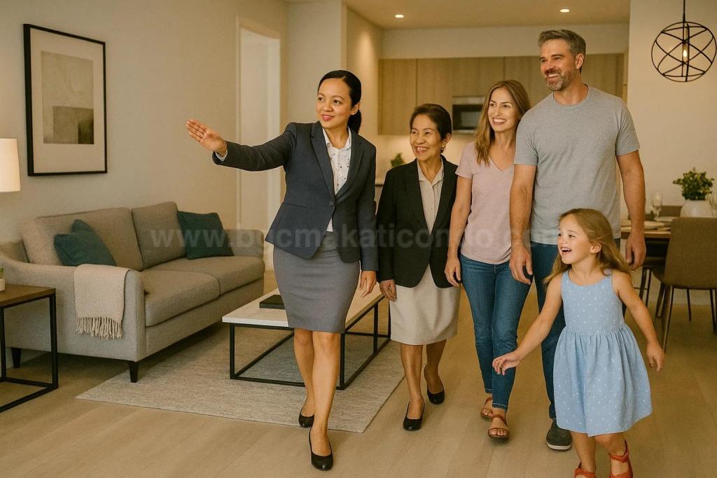 Guided condo tour by professional real estate brokers