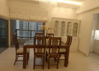 Dining area of 2-bedroom condominium unit at Shang Salcedo Place