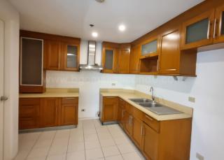 Kitchen area of 2-bedroom condo unit at Bonifacio Ridge