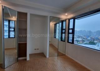 Master's bedroom of 2-bedroom condo unit at Bonifacio Ridge