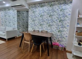 Dining area of 2-bedroom condo unit at Bonifacio Ridge