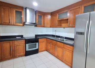 Kitchen area of 2-bedroom condo unit at Bonifacio Ridge