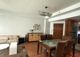 Dining area of 2-bedroom condo unit at Bonifacio Ridge