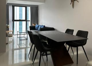 Dining area of 2-bedroom condo unit at Uptown Ritz Residence