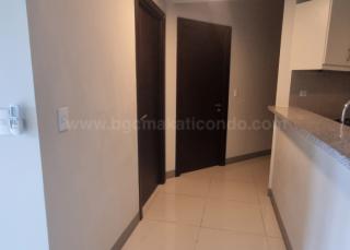 Hallway of 2-bedroom condo unit at Uptown Parksuites tower 2