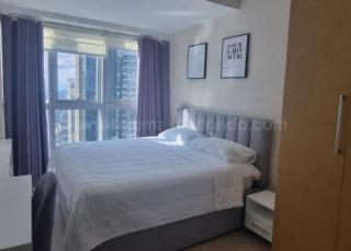 Bedroom 2 of 1-bedroom condo unit at Uptown Parksuites tower 1