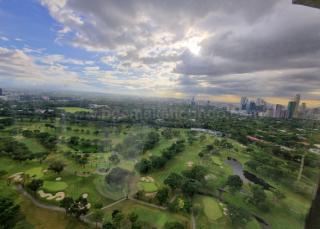 View from living area of 2-bedroom condominium unit at Bellagio Tower 3