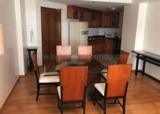 Dining area of 2-bedroom condo unit at Bonifacio Ridge