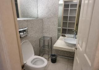 Powder room of 3-bedroom bi-level condo unit at The Regency at Salcedo