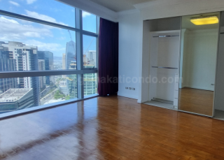 Bedroom 2 of 3-bedroom condo unit at Pacific Plaza Towers