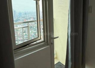 Balcony of 1-bedroom condo unit at Times Square West