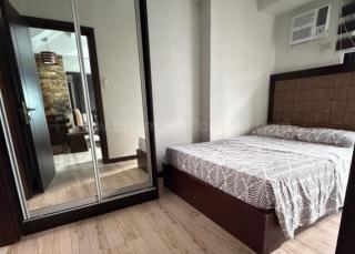 Bedroom 2 of 2-bedroom loft unit at The Fort Residences