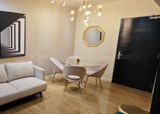 Dining area of 1-bedroom condo unit at One Maridien