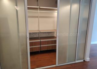 Built-in closet of 3-bedroom condo unit at Arbor Lanes Pine
