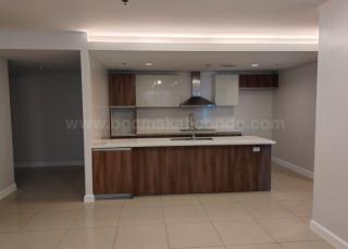 Kitchen area of 3-bedroom condo unit at Arbor Lanes Pine
