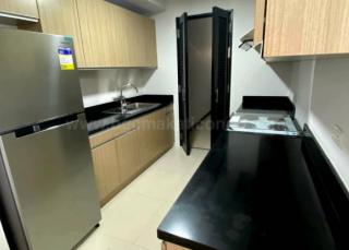 Kitchen area of 2-bedroom condo unit at Two Maridien