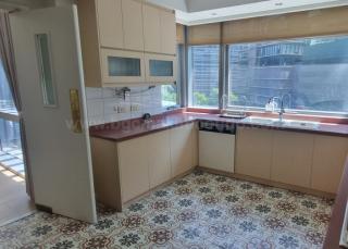 Kitchen of 3-bedroom condo unit at Pacific Plaza Towers North tower