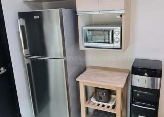 Kitchen area of 2-bedroom condo unit at Crescent Park Residences