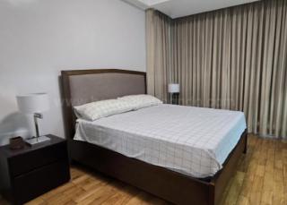 Master's bedroom of 2-bedroom condo unit at Crescent Park Residences