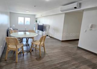 Dining area of 2-bedroom condo unit at The Connor at Greenhills