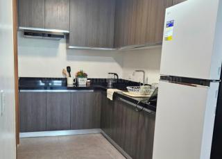 Kitchen area of 2-bedroom condo unit at The Connor at Greenhills