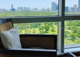Golf course view of 3-bedroom condo unit at Pacific Plaza Towers North tower