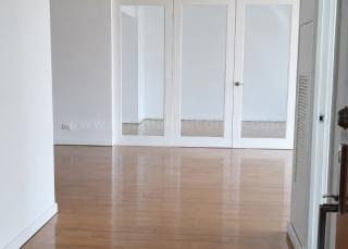 Hallway of 3-bedroom condo unit at Pacific Plaza Towers North tower