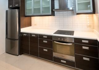 Kitchen area of 2-bedroom condo unit at The Manansala