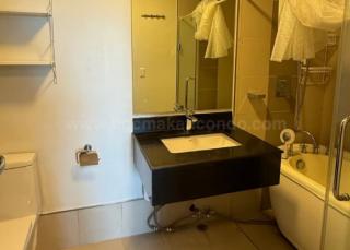 Toilet and bath 1 of 3-bedroom condo unit at Two Serendra Sequoia tower