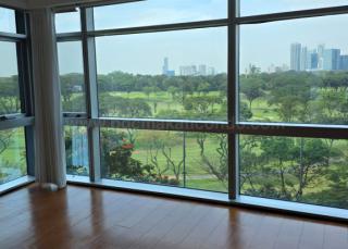Living area of 3-bedroom condo unit at Pacific Plaza Towers South tower
