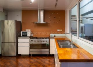 Kitchen of 3-bedroom bi-level condo unit at The Regency at Salcedo