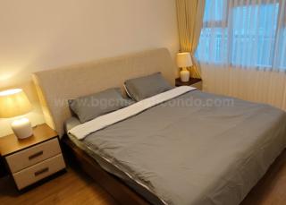 Bedroom of 1-bedroom condo unit at One Maridien