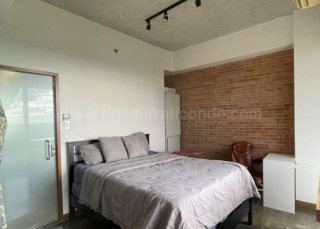 Full view of bedroom 1  of two bedroom condominium unit at Bellagio tower 3