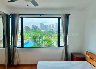 Master bedroom of 2-bedroom condo unit at Bonifacio Ridge