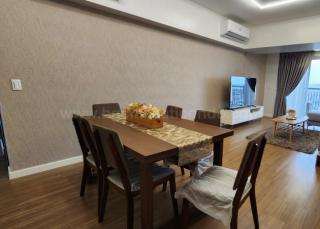 Dining area of 3-bedroom condominium unit at Park Triangle Residences Dining area of 3-bedroom condominium unit at Park Triangle Residences