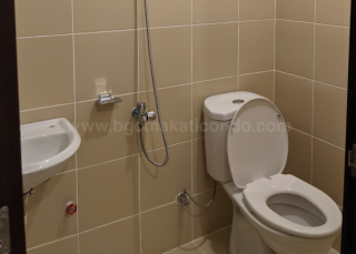Utility toilet and bath of 2-bedroom unit at Verve Residences