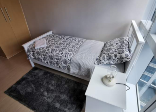 Bedroom 2 of 3-bedroom unit at Uptown Parksuites tower 1