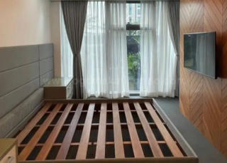 Bedroom 1 of 2-bedroom condominium unit at grand hyatt residences