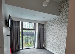 Bedroom 2 of 2-bedroom condominium unit at grand hyatt residences